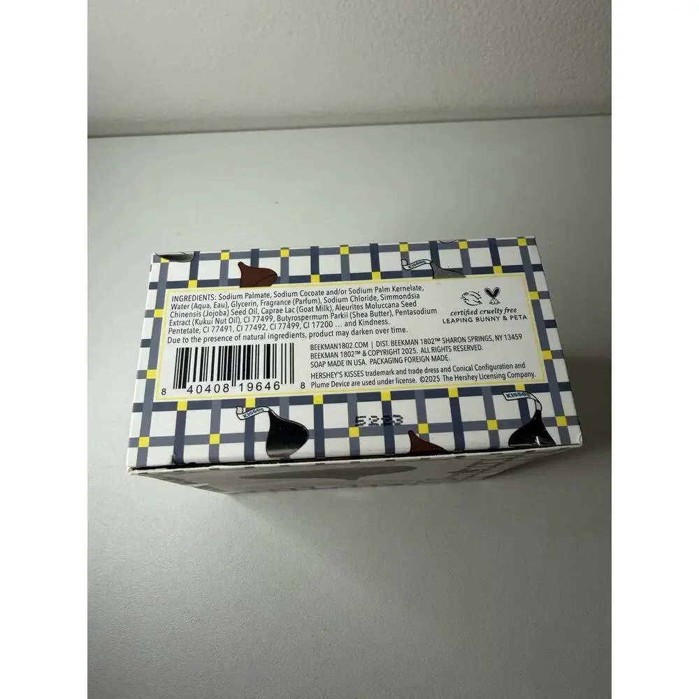 Beekman 1802 Hersheys Kiss Limited Edition Chocolate Scented Goat Milk Soap
